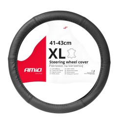 Amio - ΚΑΛΥΜΜΑ ΤΙΜΟΝΙΟΥ ΑΠΟ ΤΕΧΝΟΔΕΡΜΑ (ΧL) 41-43cm SWC-50-ΧL ΣΕ ΜΑΥΡΟ ΧΡΩΜΑ ΤΡΥΠΗΤΟ ΜΕ ΜΑΥΡΕΣ ΡΑΦΕΣ - 1 ΤΕΜ. (03558/AM) Amio - ΚΑΛΥΜΜΑ ΤΙΜΟΝΙΟΥ ΑΠΟ ΤΕΧΝΟΔΕΡΜΑ (ΧL) 41-43cm SWC-50-ΧL ΣΕ ΜΑΥΡΟ ΧΡΩΜΑ ΤΡΥΠΗΤΟ ΜΕ ΜΑΥΡΕΣ ΡΑΦΕΣ - 1 ΤΕΜ. (03558/AM)
