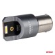 Amio - ΛΑΜΠΕΣ LED CAN-BUS P21W BA15S 12/24V 6.000K 2xSMD ΛΕΥΚΟ PRO SERIES - 2 ΤΕΜ. (03593/AM)