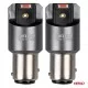 ΛΑΜΠΑΚΙΑ P21/5W BAY15d 12/24V 6.000K 2xSMD LED FULL CAN-BUS ΚΟΚΚΙΝΟ PRO SERIES AMIO - 2 Τεμ. ΛΑΜΠΑΚΙΑ P21/5W BAY15d 12/24V 6.000K 2xSMD LED FULL CAN-BUS ΚΟΚΚΙΝΟ PRO SERIES AMIO - 2 Τεμ.
