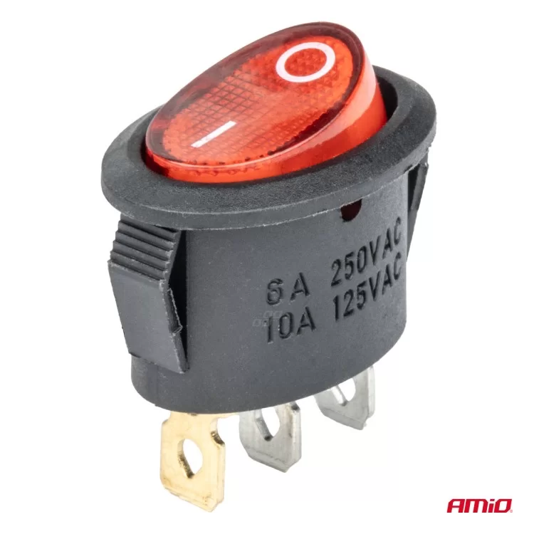 ΔΙΑΚΟΠΤΗΣ ON/OFF 3 ΕΠΑΦΩΝ 12V 230A ΟΒΑΛ ΚΟΚΚΙΝΟΣ ΦΩΤΙΣΜΟΣ ΑΜΙΟ - 1 ΤΕΜ. ΔΙΑΚΟΠΤΗΣ ON/OFF 3 ΕΠΑΦΩΝ 12V 230A ΟΒΑΛ ΚΟΚΚΙΝΟΣ ΦΩΤΙΣΜΟΣ ΑΜΙΟ - 1 ΤΕΜ.