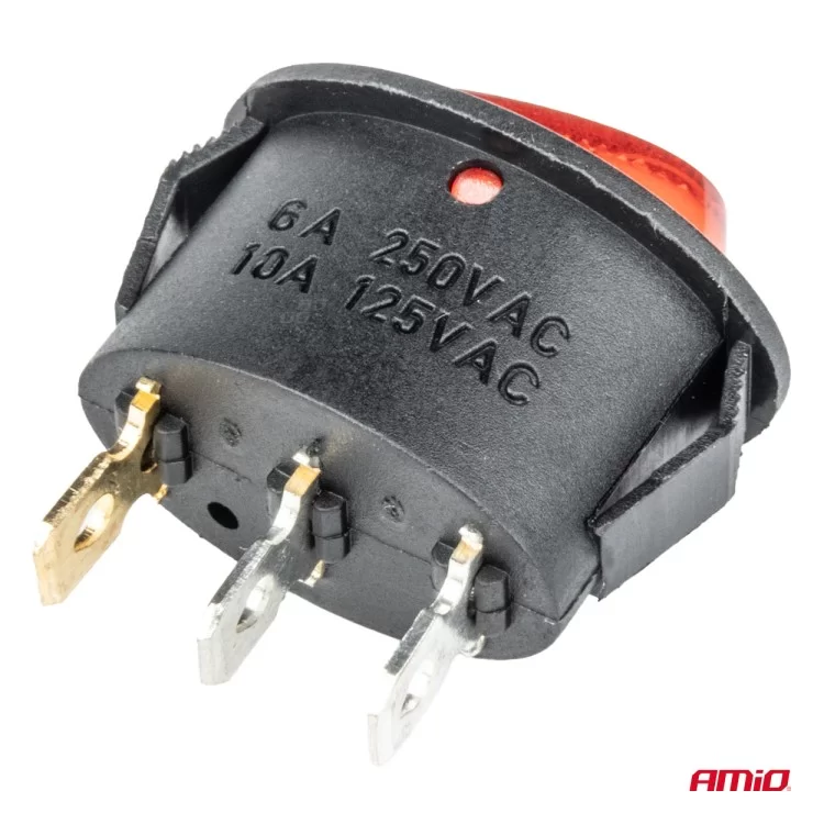 ΔΙΑΚΟΠΤΗΣ ON/OFF 3 ΕΠΑΦΩΝ 12V 230A ΟΒΑΛ ΚΟΚΚΙΝΟΣ ΦΩΤΙΣΜΟΣ ΑΜΙΟ - 1 ΤΕΜ. ΔΙΑΚΟΠΤΗΣ ON/OFF 3 ΕΠΑΦΩΝ 12V 230A ΟΒΑΛ ΚΟΚΚΙΝΟΣ ΦΩΤΙΣΜΟΣ ΑΜΙΟ - 1 ΤΕΜ.