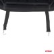 Amio - ΠΛΑΤΟΚΑΘΙΣΜΑ ΘΕΡΜΑΙΝΟΜΕΝΟ 12V 98x50cm ΑΦΡΩΔΕΣ ΥΛΙΚΟ ΚΑΙ ΥΦΑΣΜΑ ΜΑΥΡΟ - 1 ΤΕΜ. (03624/AM)