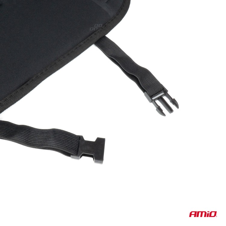 Amio - ΠΛΑΤΟΚΑΘΙΣΜΑ ΘΕΡΜΑΙΝΟΜΕΝΟ 12V 98x50cm ΑΦΡΩΔΕΣ ΥΛΙΚΟ ΚΑΙ ΥΦΑΣΜΑ ΜΑΥΡΟ - 1 ΤΕΜ. (03624/AM)