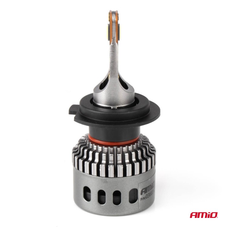 ΛΑΜΠΕΣ H7 9>16V 6.000K 5.400lm 60W K3 SERIES LED CAN-BUS(ΜΕ ΨΥΚΤΡΑ) AMIO - 2 Τεμ. ΛΑΜΠΕΣ H7 9>16V 6.000K 5.400lm 60W K3 SERIES LED CAN-BUS(ΜΕ ΨΥΚΤΡΑ) AMIO - 2 Τεμ.