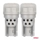 Amio - ΛΑΜΠΑΚΙΑ LED T10 W5W 12/24V 3x3020 SMD LED ΛΕΥΚΟ PURE LIGHT SERIES - 2 ΤΕΜ. (03725/AM)