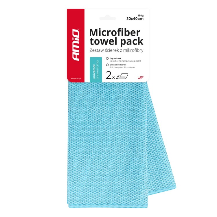 ΠΑΝΑΚΙΑ ΚΑΘΑΡΙΣΜΟΥ ΜΙΚΡΟΦΙΜΠΡΑ UNIVERSAL 30x40cm 350gr AMIO - 2 Τεμ. ΠΑΝΑΚΙΑ ΚΑΘΑΡΙΣΜΟΥ ΜΙΚΡΟΦΙΜΠΡΑ UNIVERSAL 30x40cm 350gr AMIO - 2 Τεμ.