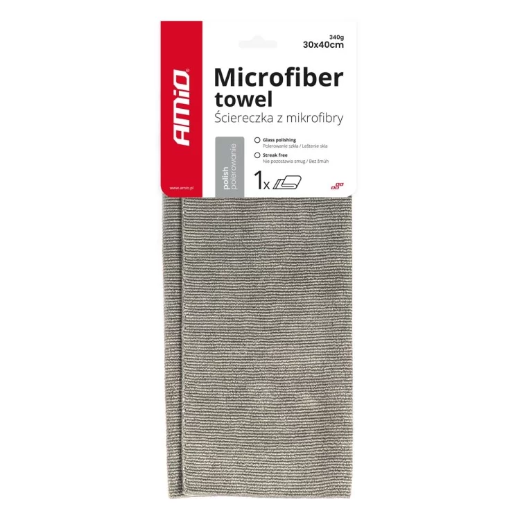 ΠΑΝΑΚΙ ΓΥΑΛΙΣΜΑΤΟΣ ΜΙΚΡΟΦΙΜΠΡΑ 30x40cm 340g/m2 AMIO - 1 Τεμ. ΠΑΝΑΚΙ ΓΥΑΛΙΣΜΑΤΟΣ ΜΙΚΡΟΦΙΜΠΡΑ 30x40cm 340g/m2 AMIO - 1 Τεμ.