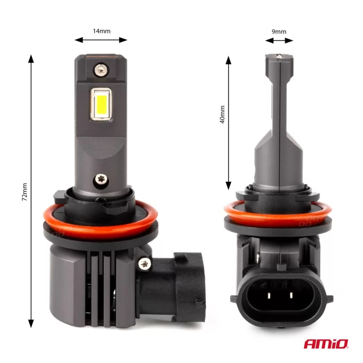 ΛΑΜΠΕΣ LED H8/Η9/Η11 12V 44W 6.500K 3.936lm X4 SERIES AVIATOR PLUG & PLAY ΑΜΙΟ - 2 ΤΕΜ. ΛΑΜΠΕΣ LED H8/Η9/Η11 12V 44W 6.500K 3.936lm X4 SERIES AVIATOR PLUG & PLAY ΑΜΙΟ - 2 ΤΕΜ.