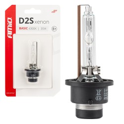 Amio - ΑΝΤΑΛΛΑΚΤΙΚΗ ΛΑΜΠΑ ΧΕΝΟΝ BASIC D2S 12V 4.300k 35W BLISTER CARD - 1 ΤΕΜ. (03860/AM)
