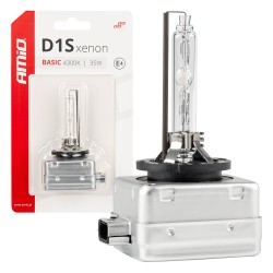 Amio - ΑΝΤΑΛΛΑΚΤΙΚΗ ΛΑΜΠΑ ΧΕΝΟΝ BASIC D1S 12V 4.300k 35W BLISTER CARD - 1 ΤΕΜ. (03863/AM)