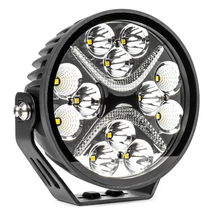 ΠΡΟΒΟΛΕΑΣ ΟΔΗΓΗΣΗΣ ΣΤΡΟΓΓΥΛΟΣ LED PRO IP67 7200lm 10-30V - 54W - 6000K - 12 LED - 140x140x61mm ΑΜΙΟ - 1 ΤΕΜ. ΠΡΟΒΟΛΕΑΣ ΟΔΗΓΗΣΗΣ ΣΤΡΟΓΓΥΛΟΣ LED PRO IP67 7200lm 10-30V - 54W - 6000K - 12 LED - 140x140x61mm ΑΜΙΟ - 1 ΤΕΜ.