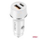 Amio - ΦΟΡΤΙΣΤΗΣ ΑΝΑΠΤΗΡΑ 12/24V ΜΕ 2 ΘΥΡΕΣ USB-C+USB 20W 5V/3AQC ΤΑΧΕΙΑΣ ΦΟΡΤΙΣΗΣ ΛΕΥΚΟΣ - 1 Τεμ. (03878/AM) Amio - ΦΟΡΤΙΣΤΗΣ ΑΝΑΠΤΗΡΑ 12/24V ΜΕ 2 ΘΥΡΕΣ USB-C+USB 20W 5V/3AQC ΤΑΧΕΙΑΣ ΦΟΡΤΙΣΗΣ ΛΕΥΚΟΣ - 1 Τεμ. (03878/AM)