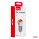 Amio - ΦΟΡΤΙΣΤΗΣ ΑΝΑΠΤΗΡΑ 12/24V ΜΕ 2 ΘΥΡΕΣ USB-C+USB 20W 5V/3AQC ΤΑΧΕΙΑΣ ΦΟΡΤΙΣΗΣ ΛΕΥΚΟΣ - 1 Τεμ. (03882/AM)