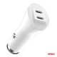 Amio - ΦΟΡΤΙΣΤΗΣ ΑΝΑΠΤΗΡΑ 12/24V ΜΕ 2 ΘΥΡΕΣ 2xUSB-C 40W 5V/3AQC ΤΑΧΕΙΑΣ ΦΟΡΤΙΣΗΣ ΛΕΥΚΟΣ - 1 Τεμ. (03884/AM) Amio - ΦΟΡΤΙΣΤΗΣ ΑΝΑΠΤΗΡΑ 12/24V ΜΕ 2 ΘΥΡΕΣ 2xUSB-C 40W 5V/3AQC ΤΑΧΕΙΑΣ ΦΟΡΤΙΣΗΣ ΛΕΥΚΟΣ - 1 Τεμ. (03884/AM)