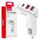Amio - ΦΟΡΤΙΣΤΗΣ ΑΝΑΠΤΗΡΑ 12/24V ΜΕ 3 ΘΥΡΕΣ USB-C+2xUSB 38W 5V/3AQC ΤΑΧΕΙΑΣ ΦΟΡΤΙΣΗΣ ΛΕΥΚΟΣ - 1 Τεμ. (03886/AM)