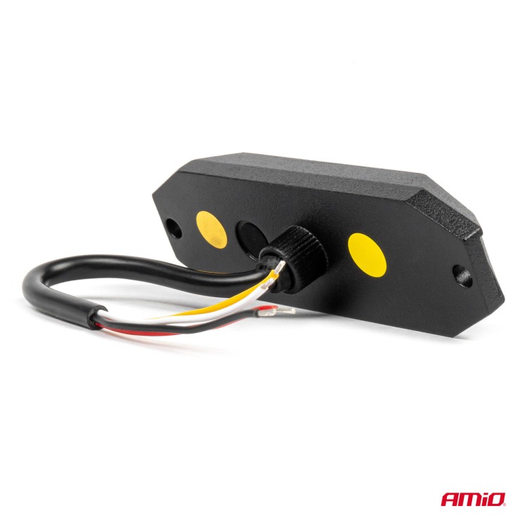Amio - ΣΤΡΟΜΠΟ 12/24V 4xSMD LED 12W (4x3W) R65 R10 IP6K9K 95x30mm - 1 ΤΕΜ. (03929/AM) Amio - ΣΤΡΟΜΠΟ 12/24V 4xSMD LED 12W (4x3W) R65 R10 IP6K9K 95x30mm - 1 ΤΕΜ. (03929/AM)
