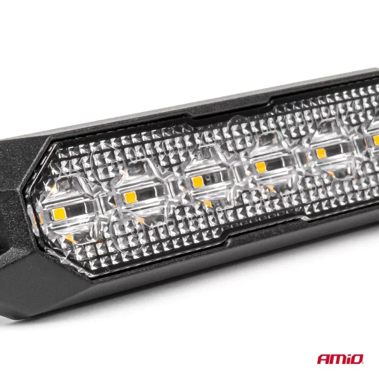 ΣΤΡΟΜΠΟ 12/24V 6xSMD LED 18W (6x3W) R65 R10 IP68 IP6K9K 122x30mm ΑΜΙΟ - 1 ΤΕΜ. ΣΤΡΟΜΠΟ 12/24V 6xSMD LED 18W (6x3W) R65 R10 IP68 IP6K9K 122x30mm ΑΜΙΟ - 1 ΤΕΜ.