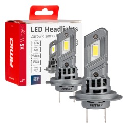 Amio - H7 12V 50W 6.000K 4200LM CSP LED CAN-BUS SERIES X5 WINGER 2ΤΕΜ. (03946/AM) Amio - H7 12V 50W 6.000K 4200LM CSP LED CAN-BUS SERIES X5 WINGER 2ΤΕΜ. (03946/AM)