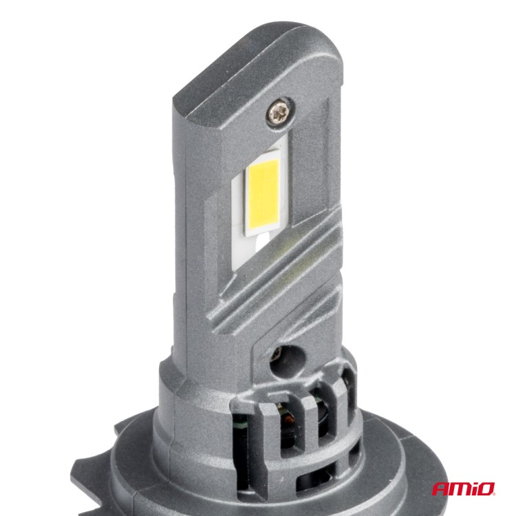 Amio - H7 12V 50W 6.000K 4200LM CSP LED CAN-BUS SERIES X5 WINGER 2ΤΕΜ. (03946/AM) Amio - H7 12V 50W 6.000K 4200LM CSP LED CAN-BUS SERIES X5 WINGER 2ΤΕΜ. (03946/AM)