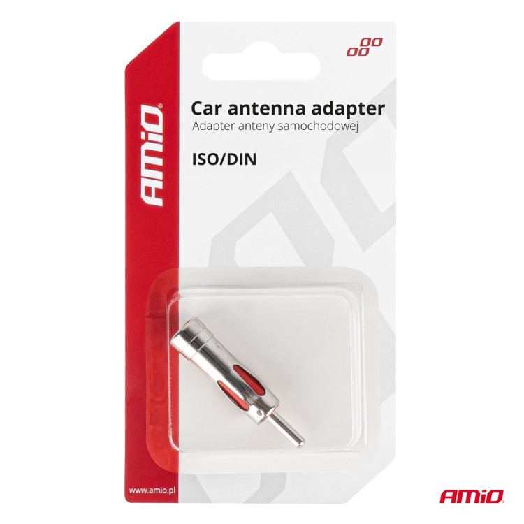 Amio - ΑΝΤΑΠΤΟΡΑΣ ΚΕΡΑΙΑΣ ISO>DIN - 1 τεμ. (03965/AM) Amio - ΑΝΤΑΠΤΟΡΑΣ ΚΕΡΑΙΑΣ ISO>DIN - 1 τεμ. (03965/AM)