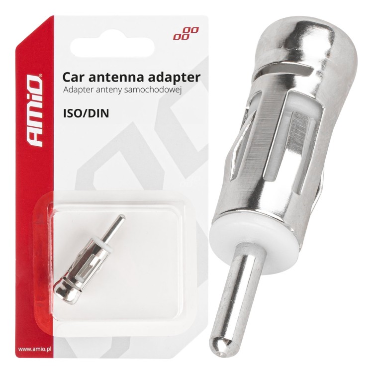Amio - ΑΝΤΑΠΤΟΡΑΣ ΚΕΡΑΙΑΣ ISO>DIN - 1 ΤΕΜ. (03966/AM) Amio - ΑΝΤΑΠΤΟΡΑΣ ΚΕΡΑΙΑΣ ISO>DIN - 1 ΤΕΜ. (03966/AM)