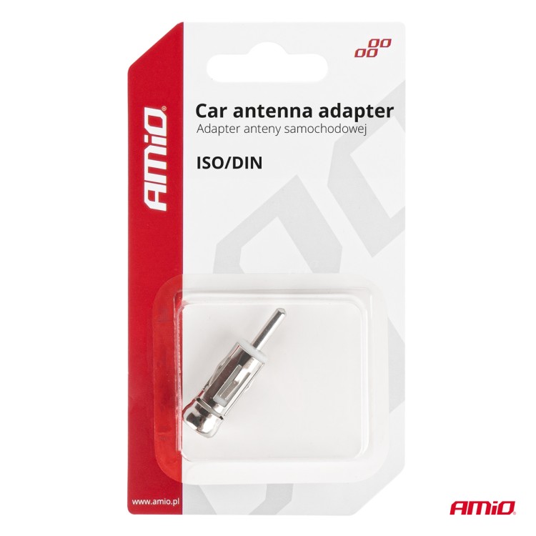 Amio - ΑΝΤΑΠΤΟΡΑΣ ΚΕΡΑΙΑΣ ISO>DIN - 1 ΤΕΜ. (03966/AM) Amio - ΑΝΤΑΠΤΟΡΑΣ ΚΕΡΑΙΑΣ ISO>DIN - 1 ΤΕΜ. (03966/AM)
