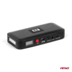 Amio - ΕΚΚΙΝΗΤΗΣ ΜΠΑΤΑΡΙΑΣ - STARTER POWERBANK 12V 4000mAh 800A ΜΕ ΟΘΟΝΗ LCD & ΑΣΥΡΜΑΤΗ ΦΟΡΤΙΣΗ - 1 τεμ. (04055/AM) Amio - ΕΚΚΙΝΗΤΗΣ ΜΠΑΤΑΡΙΑΣ - STARTER POWERBANK 12V 4000mAh 800A ΜΕ ΟΘΟΝΗ LCD & ΑΣΥΡΜΑΤΗ ΦΟΡΤΙΣΗ - 1 τεμ. (04055/AM)