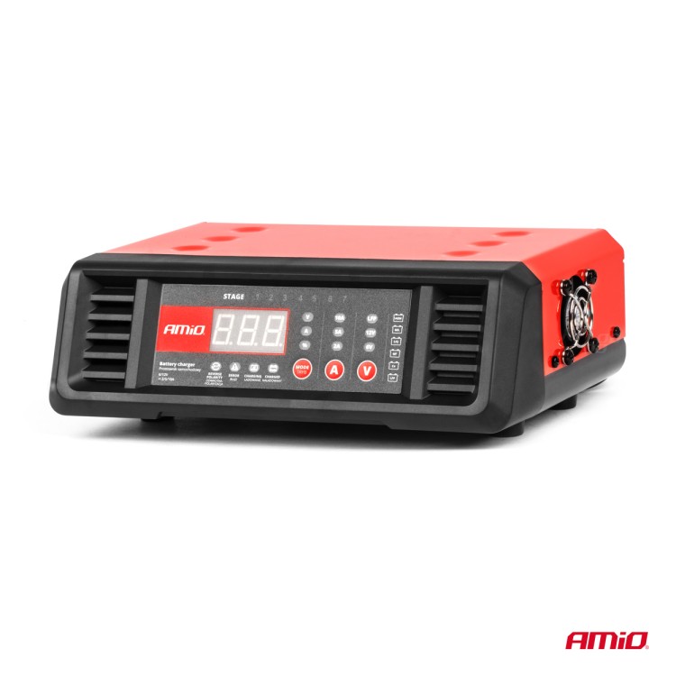 ΦΟΡΤΙΣΤΗΣ ΜΠΑΤΑΡΙΑΣ 6/12V max10A ΨΗΦΙΑΚΟΣ AMIO - 1 τεμ. ΦΟΡΤΙΣΤΗΣ ΜΠΑΤΑΡΙΑΣ 6/12V max10A ΨΗΦΙΑΚΟΣ AMIO - 1 τεμ.