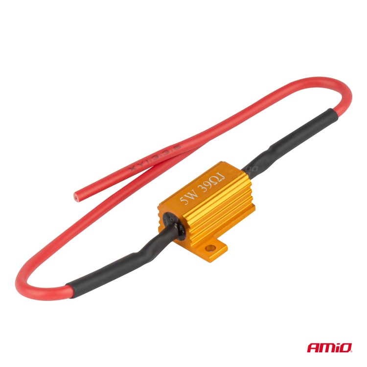 Amio - ΑΝΤΙΣΤΑΣΗ CAN-BUS 12V 5W 39Ω (CANCELLER) - 1 τεμ. (04090/AM)