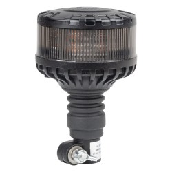Amio - ΦΑΡΟΣ ΦΙΜΕ HEAVY DUTY W28P 12/24V 16LED ΕΛΑΣΤΙΚΟΣ ΒΙΔΩΤΟΣ ΠΟΡΤΟΚΑΛΙ Υ169mm Φ110mm - 1 τεμ. (04107/AM)