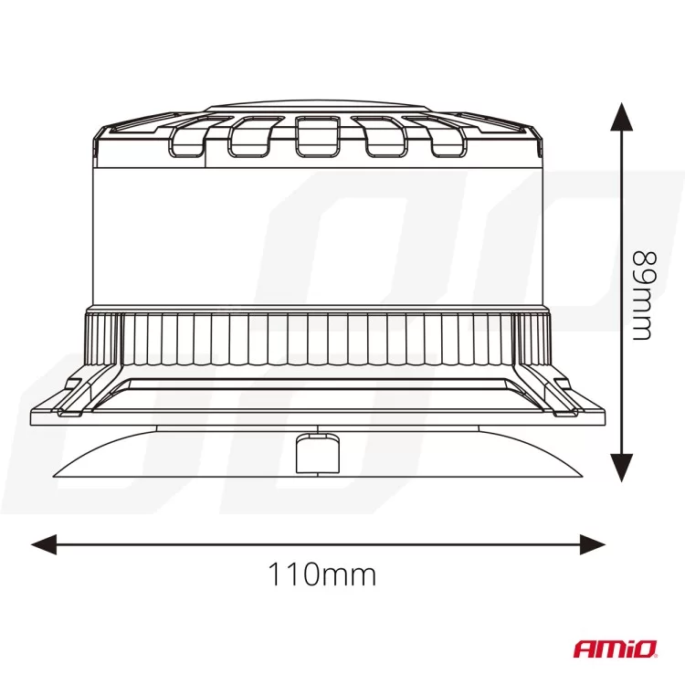 ΦΑΡΟΣ ΦΙΜΕ HEAVY DUTY W28M 12/24V ΠΟΡΤΟΚΑΛΙ 16LED ΜΑΓΝΗΤΙΚΟΣ/ΒΙΔΩΤΟΣ ΜΕ ΦΙΣ ΑΝΑΠΤΗΡΑ Υ89mm Φ110mm AMIO - 1 τεμ. ΦΑΡΟΣ ΦΙΜΕ HEAVY DUTY W28M 12/24V ΠΟΡΤΟΚΑΛΙ 16LED ΜΑΓΝΗΤΙΚΟΣ/ΒΙΔΩΤΟΣ ΜΕ ΦΙΣ ΑΝΑΠΤΗΡΑ Υ89mm Φ110mm AMIO - 1 τεμ.