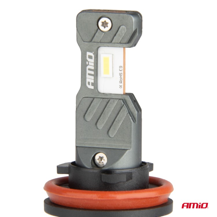 ΛΑΜΠΕΣ LED H8/Η9/Η11/Η16 12V 60W 6.000K 5.600lm +400% LED CAN-BUS HYBRID SERIES AMIO - 2 ΤΕΜ. ΛΑΜΠΕΣ LED H8/Η9/Η11/Η16 12V 60W 6.000K 5.600lm +400% LED CAN-BUS HYBRID SERIES AMIO - 2 ΤΕΜ.