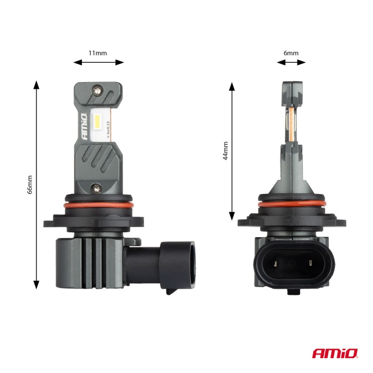 ΛΑΜΠΕΣ LED HΒ4 9006 12V 60W 6.000K 5.600lm +400% LED CAN-BUS HYBRID SERIES AMIO - 2 ΤΕΜ. ΛΑΜΠΕΣ LED HΒ4 9006 12V 60W 6.000K 5.600lm +400% LED CAN-BUS HYBRID SERIES AMIO - 2 ΤΕΜ.