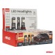 Amio - ΛΑΜΠΕΣ LED H1/H3/H4(x3)/H7(x9)/HB3/HB4 12V 60W 6.000K 5.600lm LED CAN-BUS HYBRID SERIES - ΣΕΤ 16 ΤΕΜ. (04120/AM)