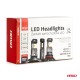 Amio - ΛΑΜΠΕΣ LED H1/H3/H4(x3)/H7(x9)/HB3/HB4 12V 60W 6.000K 5.600lm LED CAN-BUS HYBRID SERIES - ΣΕΤ 16 ΤΕΜ. (04120/AM)