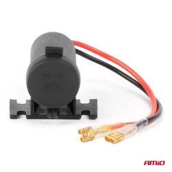 Amio - ΠΡΙΖΑ ΜΕ ΜΟΝΗ ΥΠΟΔΟΧΗ ΓΙΑ ΦΙΣ ΑΝΑΠΤΗΡΑ 12/24V ΑΔΙΑΒΡΟΧΗ - 1 τεμ. (04129/AM) Amio - ΠΡΙΖΑ ΜΕ ΜΟΝΗ ΥΠΟΔΟΧΗ ΓΙΑ ΦΙΣ ΑΝΑΠΤΗΡΑ 12/24V ΑΔΙΑΒΡΟΧΗ - 1 τεμ. (04129/AM)