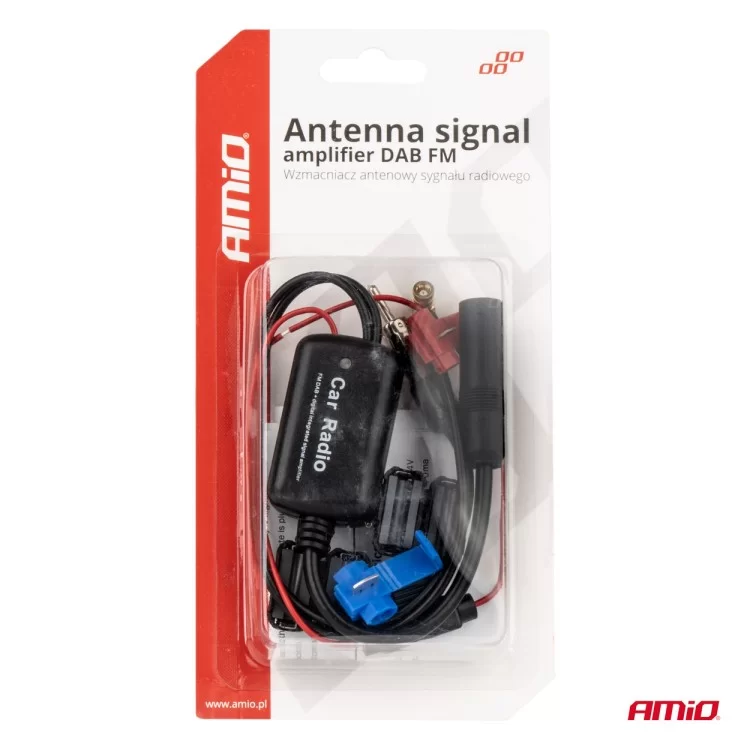 ΕΝΙΣΧΥΤΗΣ ΣΗΜΑΤΟΣ ΚΕΡΑΙΑΣ 12V - DAB/FM AMIO - 1 τεμ. ΕΝΙΣΧΥΤΗΣ ΣΗΜΑΤΟΣ ΚΕΡΑΙΑΣ 12V - DAB/FM AMIO - 1 τεμ.