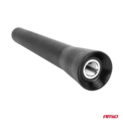 Amio - ΚΕΡΑΙΑ ΟΡΟΦΗΣ ANTM13 6.5cm ΜΕ 2 ΑΝΤΑΠΤΟΡΕΣ 5-6mm ΜΑΥΡΗ - 1 ΤΕΜ. (04164/AM)