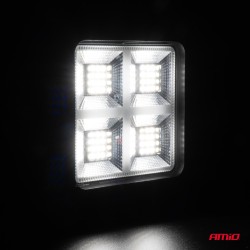 Amio - ΠΡΟΒΟΛΕΑΣ ΕΡΓΑΣΙΑΣ ΤΕΤΡΑΓΩΝΟΣ LED 68W 9-36V 8.000lm 6.500K AWL59 - 1 ΤΕΜ. (04200/AM)