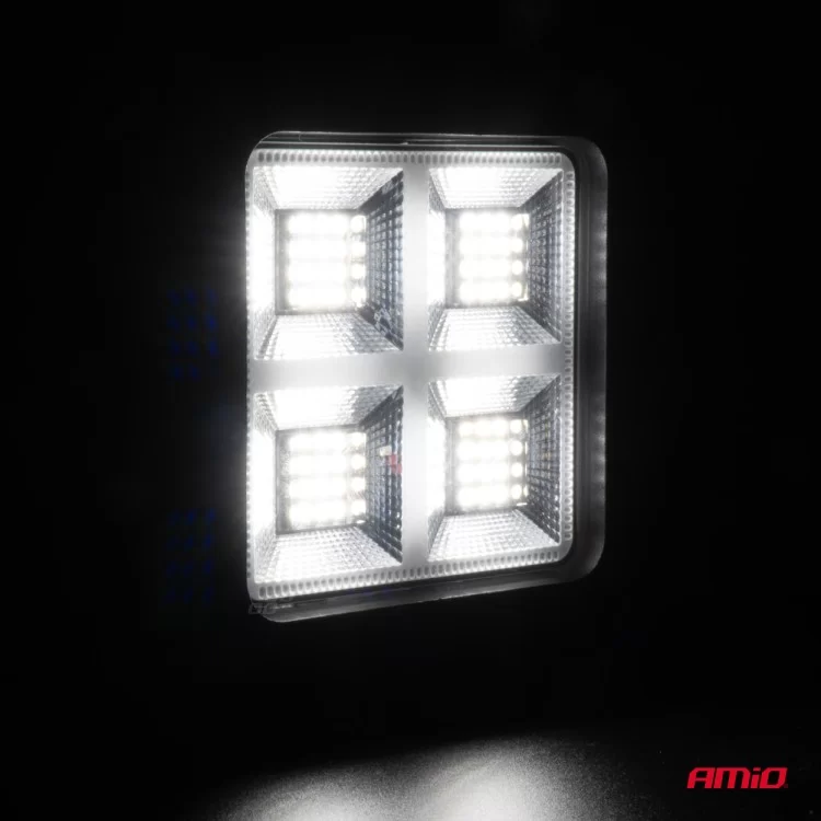 ΠΡΟΒΟΛΕΑΣ ΕΡΓΑΣΙΑΣ ΤΕΤΡΑΓΩΝΟΣ LED 68W 9-36V 8.000lm 6.500K AWL59 AMIO - 1 ΤΕΜ. ΠΡΟΒΟΛΕΑΣ ΕΡΓΑΣΙΑΣ ΤΕΤΡΑΓΩΝΟΣ LED 68W 9-36V 8.000lm 6.500K AWL59 AMIO - 1 ΤΕΜ.