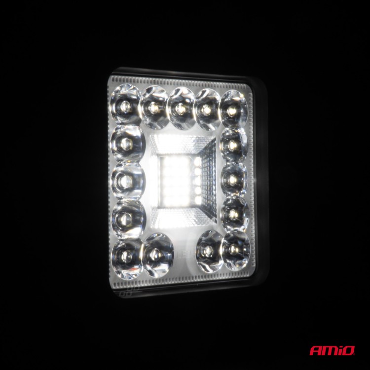 ΠΡΟΒΟΛΕΑΣ ΕΡΓΑΣΙΑΣ ΤΕΤΡΑΓΩΝΟΣ LED 96W 9-36V 8.000lm 6.500K AWL61 AMIO - 1 ΤΕΜ. ΠΡΟΒΟΛΕΑΣ ΕΡΓΑΣΙΑΣ ΤΕΤΡΑΓΩΝΟΣ LED 96W 9-36V 8.000lm 6.500K AWL61 AMIO - 1 ΤΕΜ.