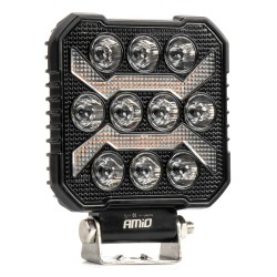 Amio - ΠΡΟΒΟΛΕΑΣ ΕΡΓΑΣΙΑΣ ΤΕΤΡΑΓΩΝΟΣ LED 54W 9-36V 10.000lm 6.500K 110x110x38mm AWL68 - 1 ΤΕΜ. (04209/AM)
