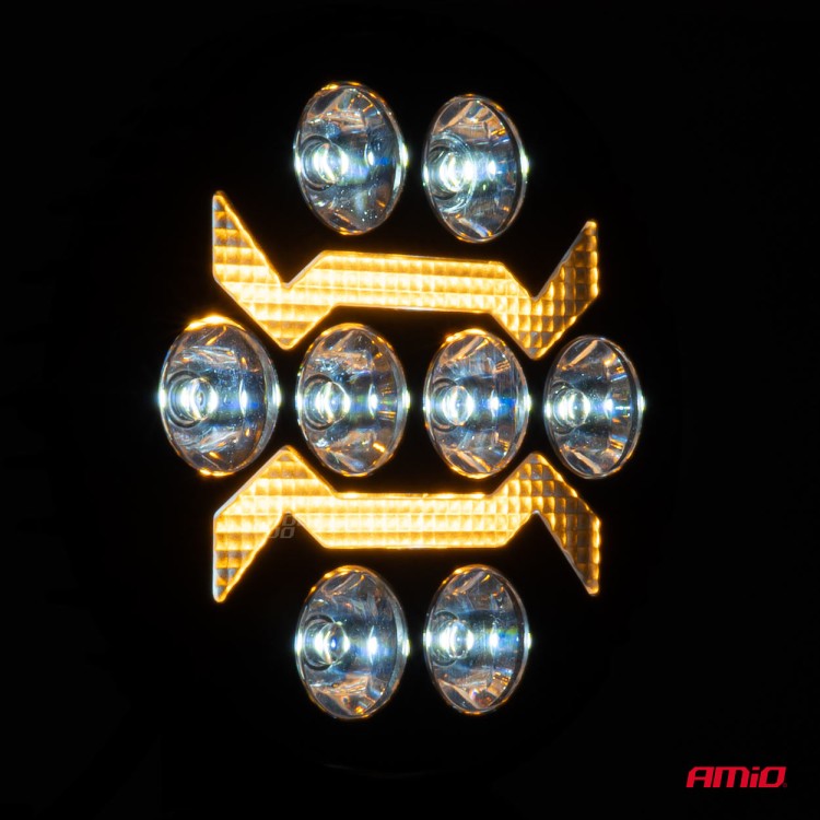 ΠΡΟΒΟΛΕΑΣ ΕΡΓΑΣΙΑΣ ΣΤΡΟΓΓΥΛΟΣ LED 54W 9-36V 10.000lm 6.500K AWL69 AMIO - 1 ΤΕΜ. ΠΡΟΒΟΛΕΑΣ ΕΡΓΑΣΙΑΣ ΣΤΡΟΓΓΥΛΟΣ LED 54W 9-36V 10.000lm 6.500K AWL69 AMIO - 1 ΤΕΜ.