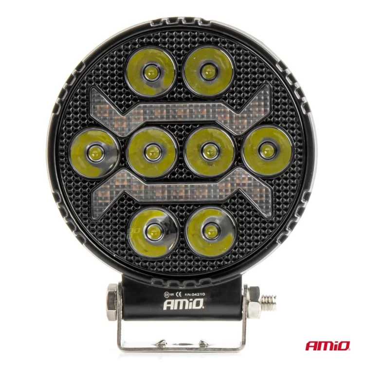 ΠΡΟΒΟΛΕΑΣ ΕΡΓΑΣΙΑΣ ΣΤΡΟΓΓΥΛΟΣ LED 54W 9-36V 10.000lm 6.500K AWL69 AMIO - 1 ΤΕΜ. ΠΡΟΒΟΛΕΑΣ ΕΡΓΑΣΙΑΣ ΣΤΡΟΓΓΥΛΟΣ LED 54W 9-36V 10.000lm 6.500K AWL69 AMIO - 1 ΤΕΜ.
