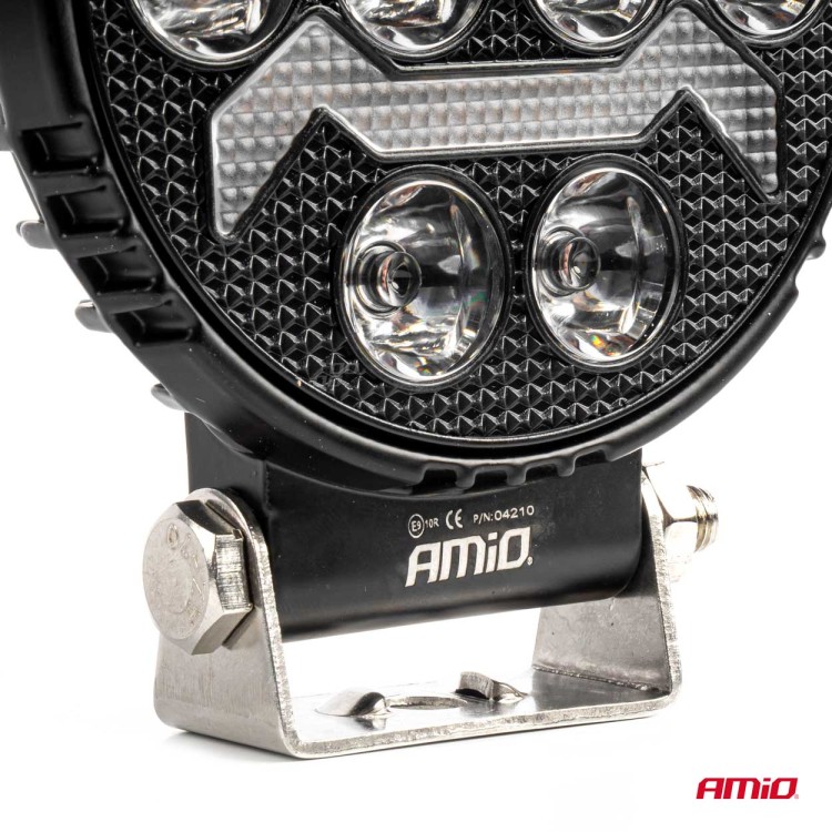 ΠΡΟΒΟΛΕΑΣ ΕΡΓΑΣΙΑΣ ΣΤΡΟΓΓΥΛΟΣ LED 54W 9-36V 10.000lm 6.500K AWL69 AMIO - 1 ΤΕΜ. ΠΡΟΒΟΛΕΑΣ ΕΡΓΑΣΙΑΣ ΣΤΡΟΓΓΥΛΟΣ LED 54W 9-36V 10.000lm 6.500K AWL69 AMIO - 1 ΤΕΜ.