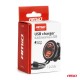 Amio - ΠΡΙΖΑ ΜΕ 2 ΘΥΡΕΣ USB ΚΑΙ ΚΑΠΑΚΙ 12/24V QUICK CHARGE 3.0 ΑΔΙΑΒΡΟΧΗ ΜΕ ΚΟΚΚΙΝΟ LED ΦΩΣ ΜΑΥΡΗ - 1 τεμ. (04221/AM) Amio - ΠΡΙΖΑ ΜΕ 2 ΘΥΡΕΣ USB ΚΑΙ ΚΑΠΑΚΙ 12/24V QUICK CHARGE 3.0 ΑΔΙΑΒΡΟΧΗ ΜΕ ΚΟΚΚΙΝΟ LED ΦΩΣ ΜΑΥΡΗ - 1 τεμ. (04221/AM)