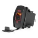 Amio - ΠΡΙΖΑ ΜΕ 2 ΘΥΡΕΣ-USB & USB-C ΚΑΙ ΚΑΠΑΚΙ 12/24V QUICK CHARGE 3.0 ΑΔΙΑΒΡΟΧΗ ΜΑΚΡΟΣΤΕΝΟ ΣΧΗΜΑ ΜΑΥΡΗ - 1 Τεμ. (04229/AM) Amio - ΠΡΙΖΑ ΜΕ 2 ΘΥΡΕΣ-USB & USB-C ΚΑΙ ΚΑΠΑΚΙ 12/24V QUICK CHARGE 3.0 ΑΔΙΑΒΡΟΧΗ ΜΑΚΡΟΣΤΕΝΟ ΣΧΗΜΑ ΜΑΥΡΗ - 1 Τεμ. (04229/AM)