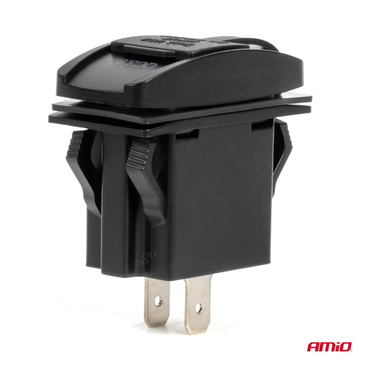 Amio - ΠΡΙΖΑ ΜΕ 2 ΘΥΡΕΣ-USB & USB-C ΚΑΙ ΚΑΠΑΚΙ 12/24V QUICK CHARGE 3.0 ΑΔΙΑΒΡΟΧΗ ΜΑΚΡΟΣΤΕΝΟ ΣΧΗΜΑ ΜΑΥΡΗ - 1 Τεμ. (04229/AM) Amio - ΠΡΙΖΑ ΜΕ 2 ΘΥΡΕΣ-USB & USB-C ΚΑΙ ΚΑΠΑΚΙ 12/24V QUICK CHARGE 3.0 ΑΔΙΑΒΡΟΧΗ ΜΑΚΡΟΣΤΕΝΟ ΣΧΗΜΑ ΜΑΥΡΗ - 1 Τεμ. (04229/AM)