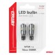 Amio - ΛΑΜΠΑΚΙΑ T10 W5W 12V/24V LED CAN-BUS 16xSMD 2016 ΛΕΥΚΟ ΦΩΣ 5.500K (ΣΕ ΧΡΩΜΑ ΧΡΩΜΙΟΥ) - 2 ΤΕΜ. (04234/AM)