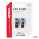 Amio - Λάμπες LED T10 W5W τάση λειτουργίας 12/24V με 5xSMD 3030 Can-bus λευκό φως 5.500K (σε χρώμα μπλε-μαύρο) για Επιβατικά Αυτοκίνητα και Φορτηγά - 2 τεμ. (04240/AM) Amio - Λάμπες LED T10 W5W τάση λειτουργίας 12/24V με 5xSMD 3030 Can-bus λευκό φως 5.500K (σε χρώμα μπλε-μαύρο) για Επιβατικά Αυτοκίνητα και Φορτηγά - 2 τεμ. (04240/AM)